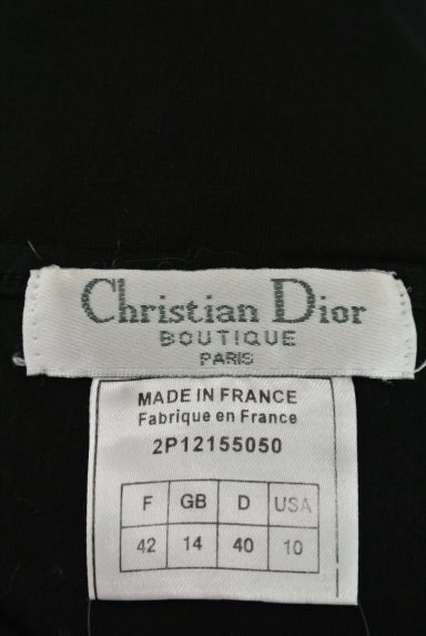 超美品 クリスチャンディオール Christian Dior 現行タグ 透かし織り