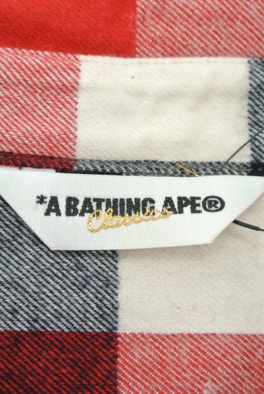 A BATHING APE（アベイシングエイプ）シャツ買取実績のブランドタグ画像