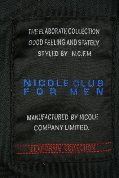 NICOLE CLUB FOR MEN（ニコルクラブフォーメン）パンツ買取実績のブランドタグ画像