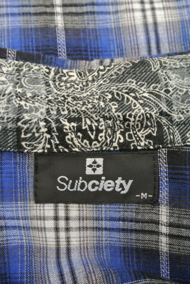 Subciety（サブサエティー）シャツ買取実績のブランドタグ画像