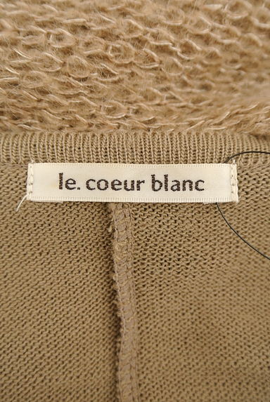 le coeur blanc（ルクールブラン）カーディガン買取実績のブランドタグ画像