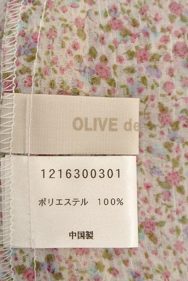 OLIVE des OLIVE（オリーブデオリーブ）の古着「小花柄ボウタイシフォンブラウス（ブラウス）」大画像６へ