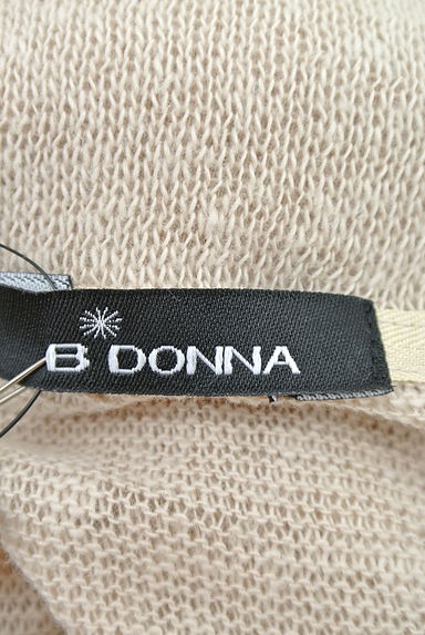 B donna（ビドンナ）カーディガン買取実績のブランドタグ画像