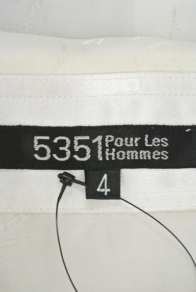 5351 POUR LES HOMMES（５３５１プール・オム）の古着「ワントーン花柄カジュアルシャツ（カジュアルシャツ）」大画像６へ