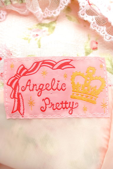 Angelic Pretty（アンジェリックプリティ）の古着「レース切替花柄ワンピース（キャミワンピース）」大画像６へ