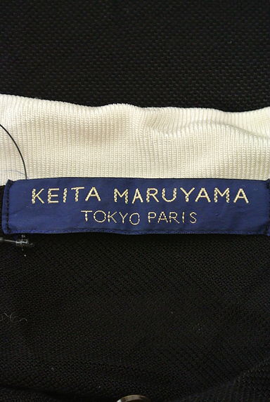 KEITA MARUYAMA（ケイタマルヤマ）の古着「ワンポイント刺繍ショート丈ポロシャツ（ニット）」大画像６へ