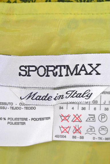 SPORTMAX（スポーツマックス）の古着「花柄シフォンミニスカート（ミニスカート）」大画像６へ