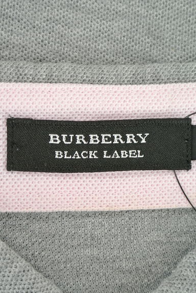 BURBERRY BLACK LABEL（バーバリーブラックレーベル）の古着「（ポロシャツ）」大画像６へ