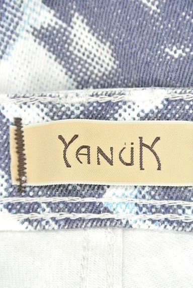 YANUK（ヤヌーク）の古着「花柄スキニーパンツ（パンツ）」大画像６へ