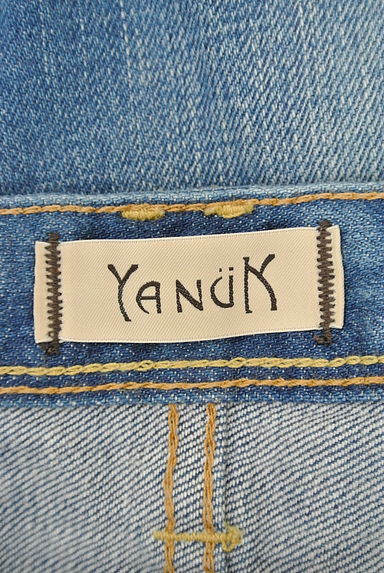 YANUK（ヤヌーク）の古着「ウォッシュド加工ストレートデニム（デニムパンツ）」大画像６へ