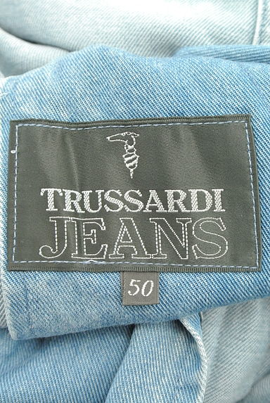 TRUSSARDI（トラサルディ）の古着「ロング丈デニムテーラードジャケット（ジャケット）」大画像６へ