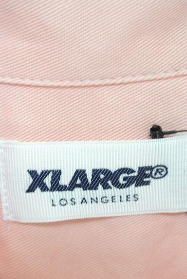 X-LARGE（エクストララージ）の古着「背面刺繍コットンシャツ（カジュアルシャツ）」大画像６へ