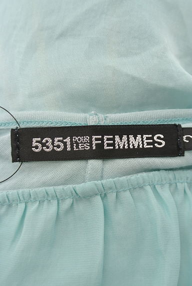 5351 POUR LES FEMMES（５３５１プーラ・ファム）の古着「（カットソー・プルオーバー）」大画像６へ
