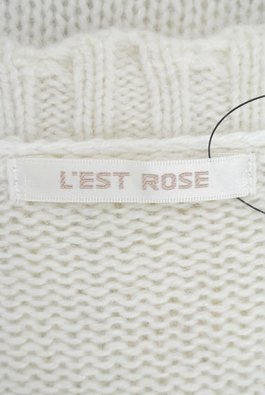 L'EST ROSE（レストローズ）の古着「（カーディガン・ボレロ）」大画像６へ
