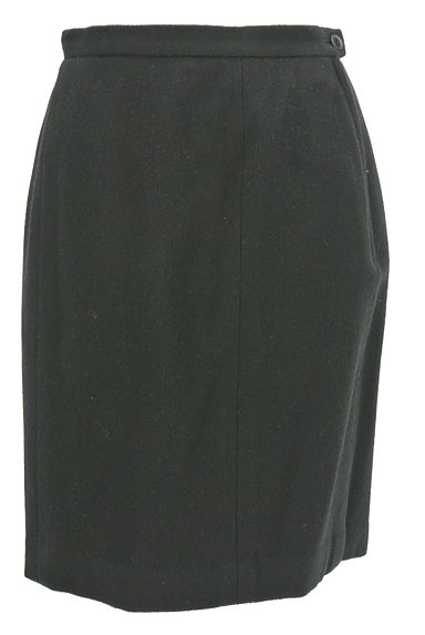 Cacharel（キャシャレル）の古着「シンプル膝上丈ウールスカート（スカート）」大画像１へ