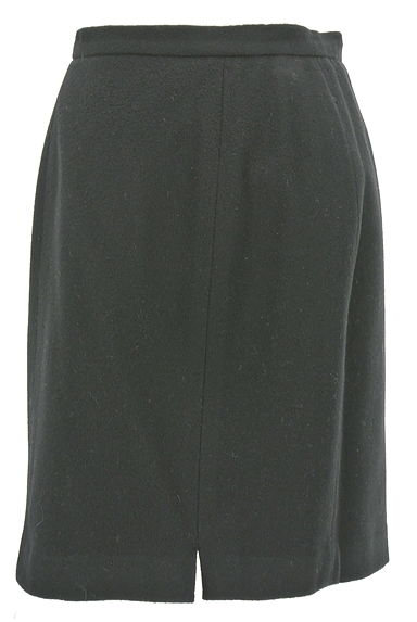 Cacharel（キャシャレル）の古着「シンプル膝上丈ウールスカート（スカート）」大画像２へ