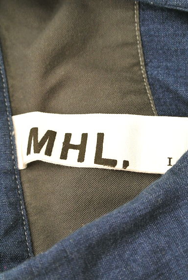 MHL.（エムエイチエル）の古着「インディゴダンガリーシャツ（カジュアルシャツ）」大画像６へ