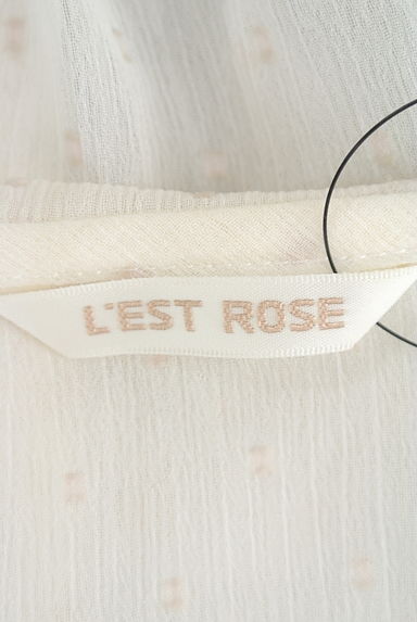 L'EST ROSE（レストローズ）の古着「（ブラウス）」大画像６へ