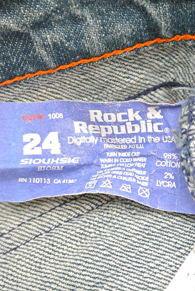 ROCK&REPUBLIC（ロック＆リパブリック）の古着「美脚ローライズバギーデニム（デニムパンツ）」大画像６へ