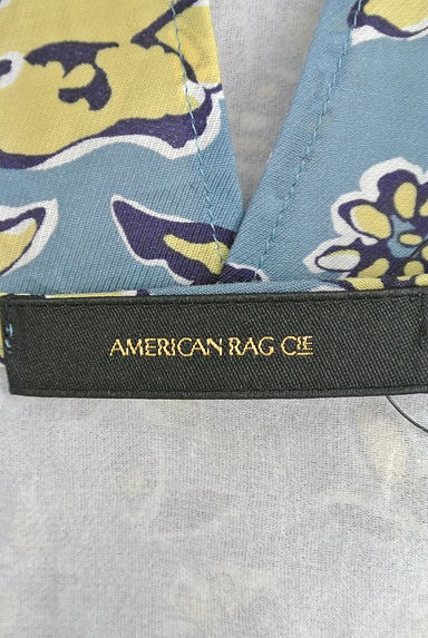 AMERICAN RAG CIE（アメリカンラグシー）の古着「裾シアー切替花柄カットソー（カットソー・プルオーバー）」大画像６へ