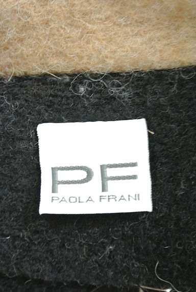 PF by PAOLA FRANI（ピーエッフェバイパオラフラーニ）の古着「配色ふんわりウールコート（コート）」大画像６へ