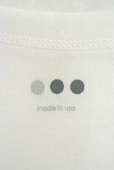 three dots（スリードッツ）の古着「UネックTシャツ（カットソー・プルオーバー）」大画像６へ