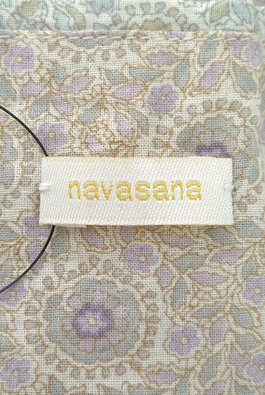 navasana（ナバアサナ）の古着「花柄マキシキャミワンピース（キャミワンピース）」大画像６へ