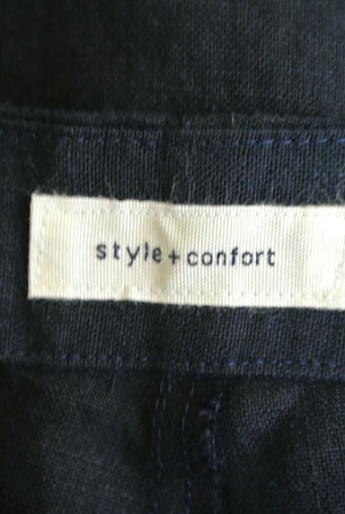 style+confort（スティールエコンフォール）の古着「シンプルリネンワイドパンツ（パンツ）」大画像６へ