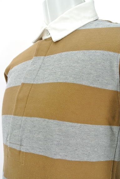 TAKEO KIKUCHI（タケオキクチ）の古着「ラガーシャツ（ポロシャツ）」大画像４へ