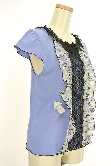 ANNA SUI（アナスイ）の古着「ボリューム花柄ラッフルカットソー（カットソー・プルオーバー）」大画像４へ