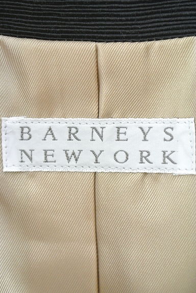 BARNEYS NEWYORK（バーニーズニューヨーク）の古着「シフォンフリルノーカラーコート（コート）」大画像６へ