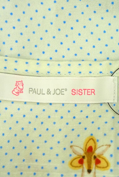 PAUL&JOE SISTER（ポール＆ジョーシスター）の古着「ドット×花柄チュニック（カットソー・プルオーバー）」大画像６へ