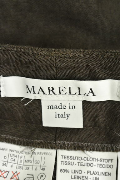 MARELLA（マレーラ）の古着「シンプルリネンパンツ（パンツ）」大画像６へ