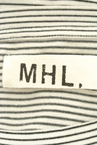 MHL.（エムエイチエル）の古着「コットンボーダーカットソー（カットソー・プルオーバー）」大画像６へ