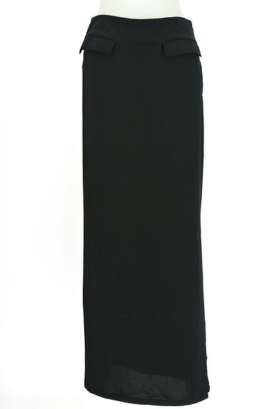 YOHJI YAMAMOTO（ヨウジヤマモト）の古着「ドレープタイトスカート（ロングスカート・マキシスカート）」大画像１へ