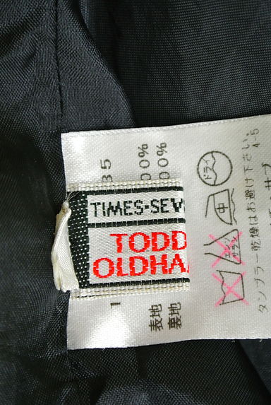 TODD OLDHAM（トッドオールダム）の古着「イレヘム膝丈シフォンスカート（スカート）」大画像６へ