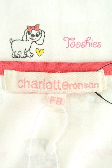 charlotte ronson（シャーロットロンソン）の古着「DOG＆ロゴプリントTシャツ（Ｔシャツ）」大画像６へ