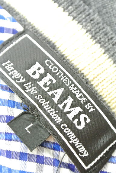 BEAMS（ビームス）の古着「配色ラインカーディガン（カーディガン）」大画像６へ