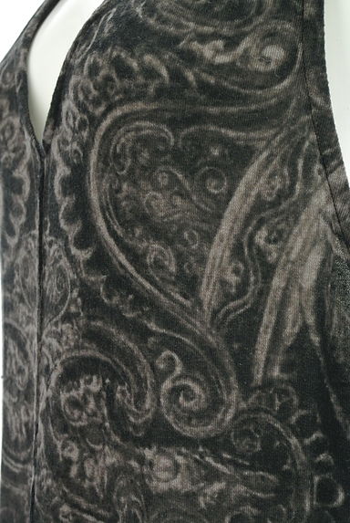 SHARE SPIRIT（シェアースピリット）の古着「エスニックプリント裾レースワンピ（キャミワンピース）」大画像４へ