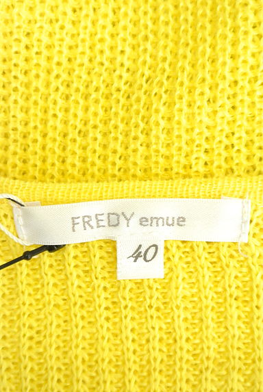 Fredy emue（フレディエミュ）の古着「無地カラーニット（ニット）」大画像６へ