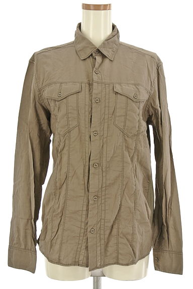 NEIL BARRETT（ニールバレット）の古着「フラップポケット後ろジャージシャツ（カジュアルシャツ）」大画像１へ