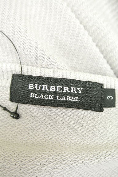 BURBERRY BLACK LABEL（バーバリーブラックレーベル）の古着「ワンポイント刺繍ベーシックカットソー（カットソー・プルオーバー）」大画像６へ