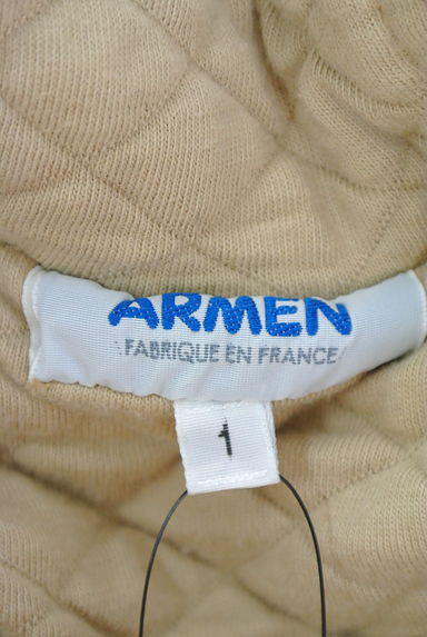 ARMEN（アーメン）の古着「フード付きロングキルティングコート（コート）」大画像６へ