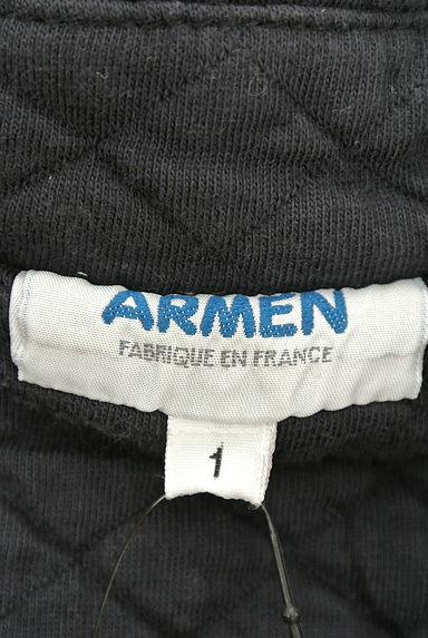 ARMEN（アーメン）の古着「ちょこ襟ショートキルティングジャケット（ジャケット）」大画像６へ