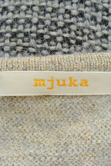 mjuka（ミューカ）の古着「配色ニットミニワンピース（ワンピース・チュニック）」大画像６へ