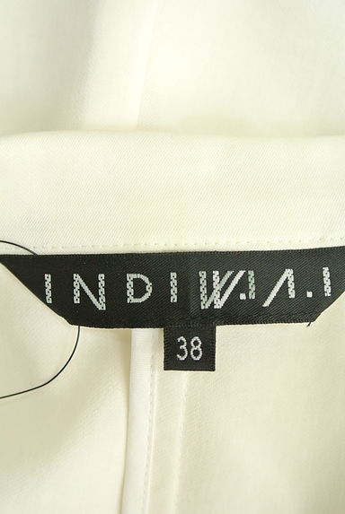 INDIVI V.A.I（インディヴィヴァイ）の古着「ストライプ袖ロールアップジャケット（ジャケット）」大画像６へ