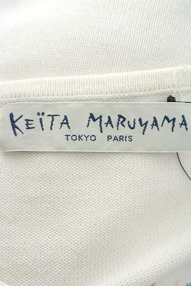 KEITA MARUYAMA（ケイタマルヤマ）の古着「フェザー刺繍Ｖネックニット（ニット）」大画像６へ