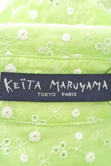 KEITA MARUYAMA（ケイタマルヤマ）の古着「花柄刺繍スキッパーシャツワンピース（ワンピース・チュニック）」大画像６へ