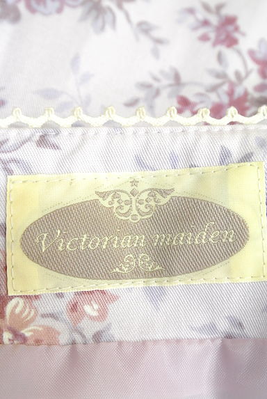 Victorian maiden（ヴィクトリアンメイデン）の古着「花柄タックスリーブ美ワンピ（ワンピース・チュニック）」大画像６へ