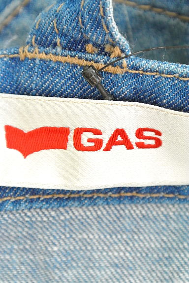GAS（ガス）の古着「デニムサロペットミニスカート（オーバーオール・サロペット）」大画像６へ